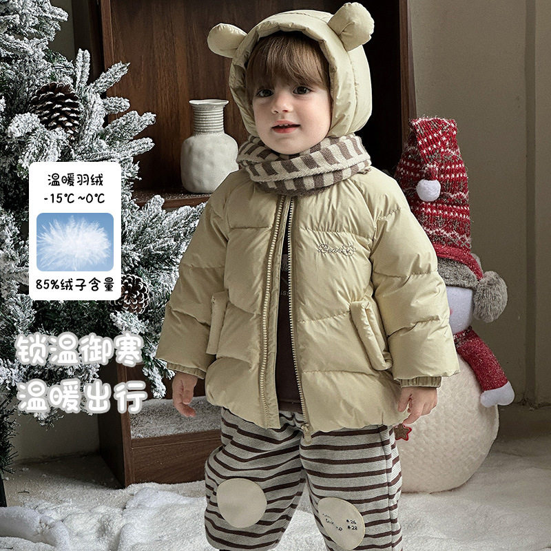 三折撤柜冬季婴幼儿90白鸭绒卡通羽绒服羽绒连帽外套童保暖长袖,童装/婴儿装/亲子装,羽绒服,淘宝优惠券,粉丝福利购,淘宝优惠卷