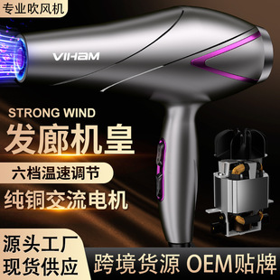 发廊大功率吹风机家用大风力冷热风电吹风速干蓝光护发吹风筒