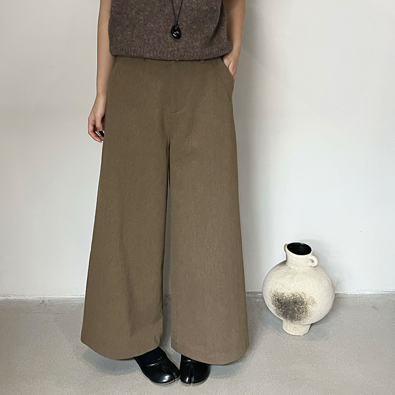 GN通勤高腰九分裤裤子腰带