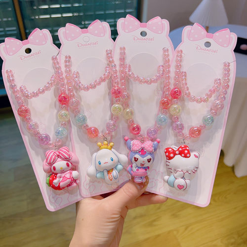 卡通项链女孩发光饰品