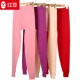 冬 中老年人宽松妈妈保暖老人单件打底线裤 红豆纯棉女士秋裤 棉毛裤