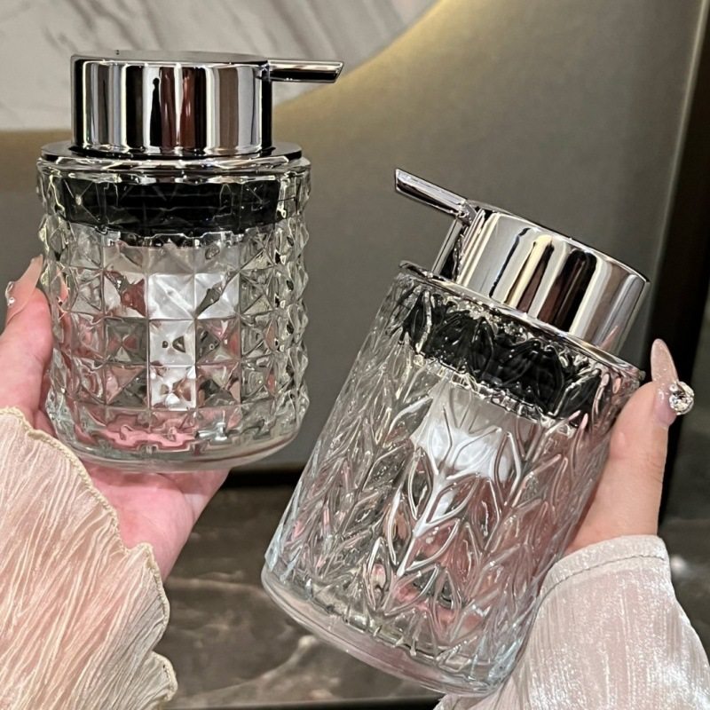 现货档泡沫洗手液按压大理石起泡皂液器沐浴露乳液分装子