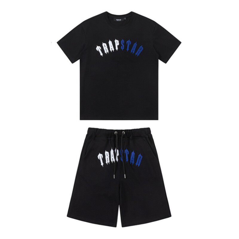 Cross-Border Foreign Trade High-Quality Correct Version Syan World Pure Cotton Short-Sleeve Shorts Set Sweatshirt Long P