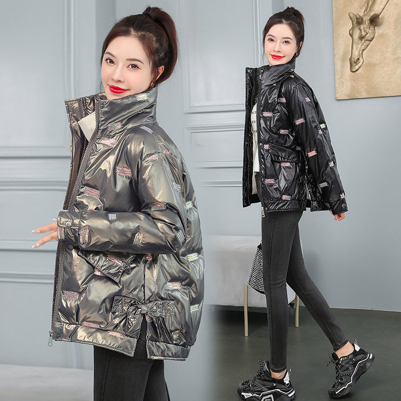 羽绒服女2021秋冬季新款韩版短款羽绒服加厚宽松女式原宿外套女潮