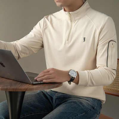 男士休闲内搭打底衫卫衣男