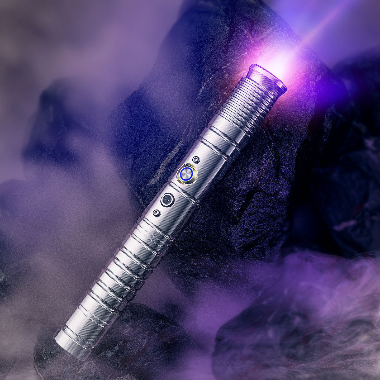 2023现货激光剑金属荧光棒伸缩二合一金属激光剑地摊充电发光玩具