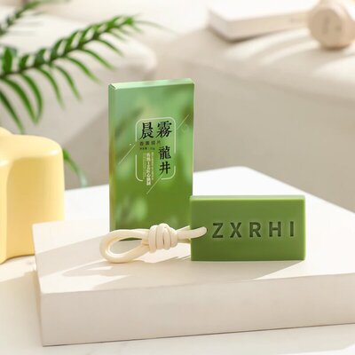 龙井香薰蜡片衣柜卧室晨雾愈木龙井茶香香氛挂件持久留香无火香薰