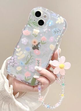 New Year Phone Case Bracelet适用 iPhone 17 Pro Max 15 Pro 13 Luxury Shockproof Cute Girls High Value