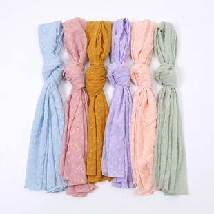 women scarf fashion shawl Pearl baotou chiffon
