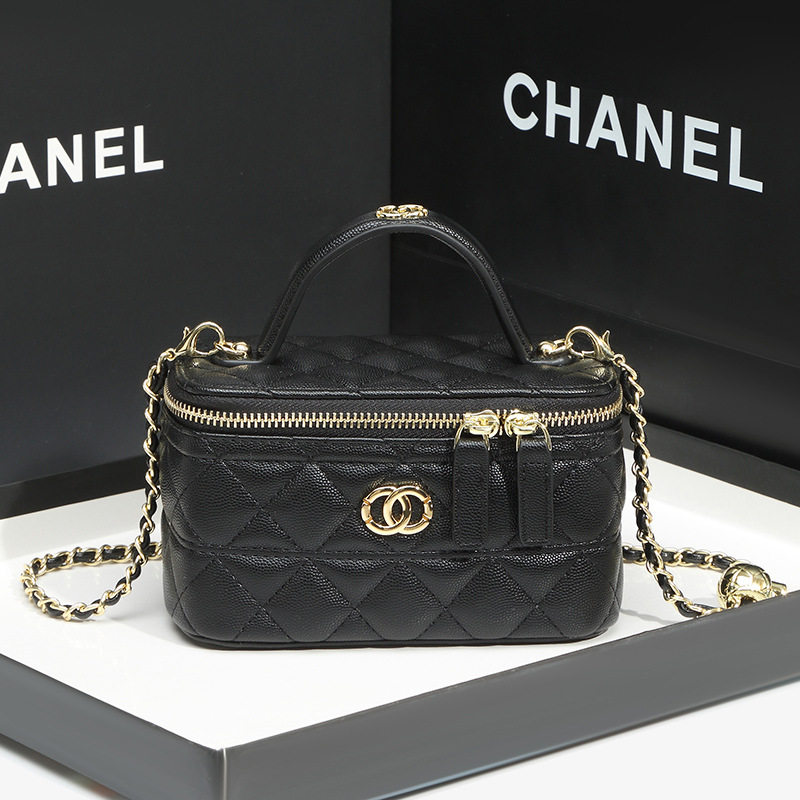 大牌轻奢小香风链条盒子包新款菱格精致小包级感肩斜挎包女包