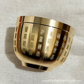 纯黄铜百福杯百福缸桌面小摆件烟灰缸书房装 饰品手把件厂家