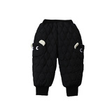 女童裤子秋冬款加绒棉裤2025新款儿童洋气时髦女冬季加厚保暖P63，童装裤子，祺妙童装