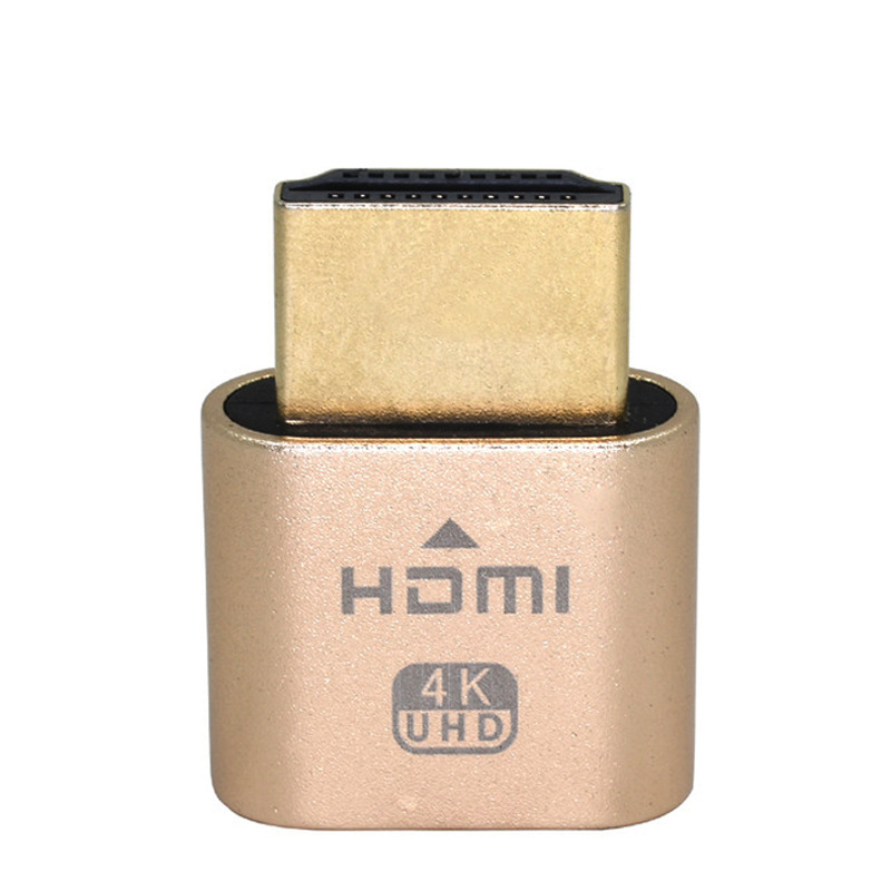 显卡欺骗器HDMI dummy plug 假负载模拟清锁屏虚拟显示器