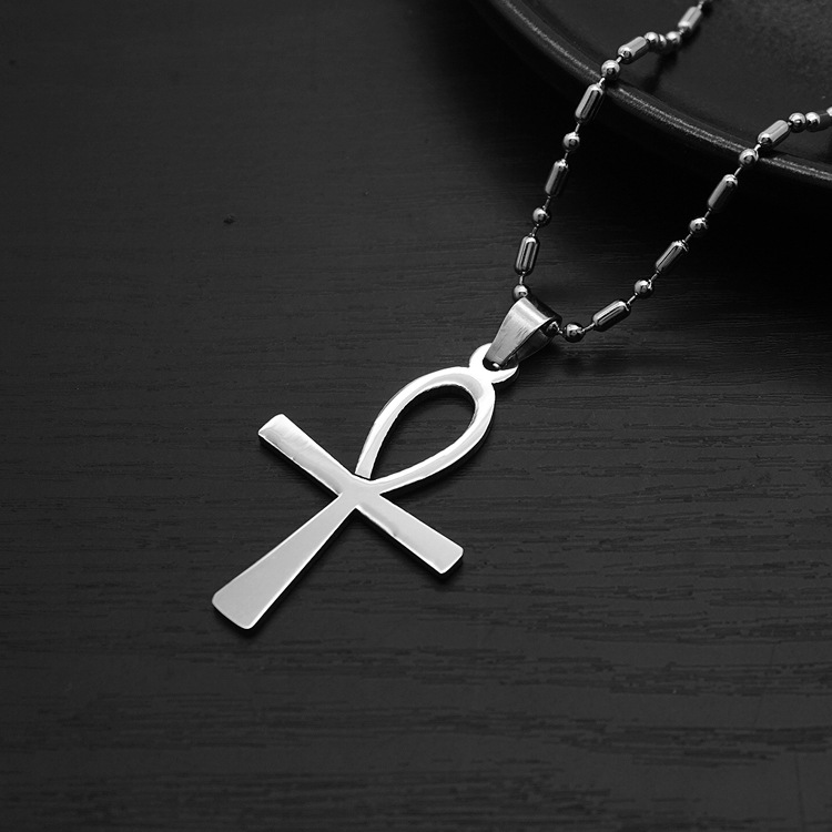 吊坠埃及权杖项链欧美生命钥匙