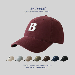 惠州市胡茬实业有限公司韩国潮牌字母刺绣棒球帽女休闲百搭鸭舌帽