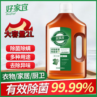 衣物消毒液家居洗衣机除菌液家用儿童玩具地板衣物除螨防霉去异味