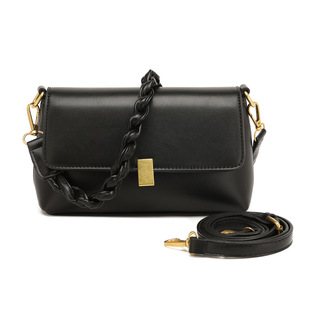 休闲肩斜挎包腋下包女 复古小方包女2026新款 外贸出口欧美风格 经典