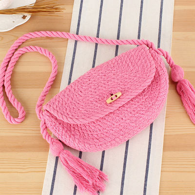 Women's seaside vacation casual shoulder bag minimalist vers