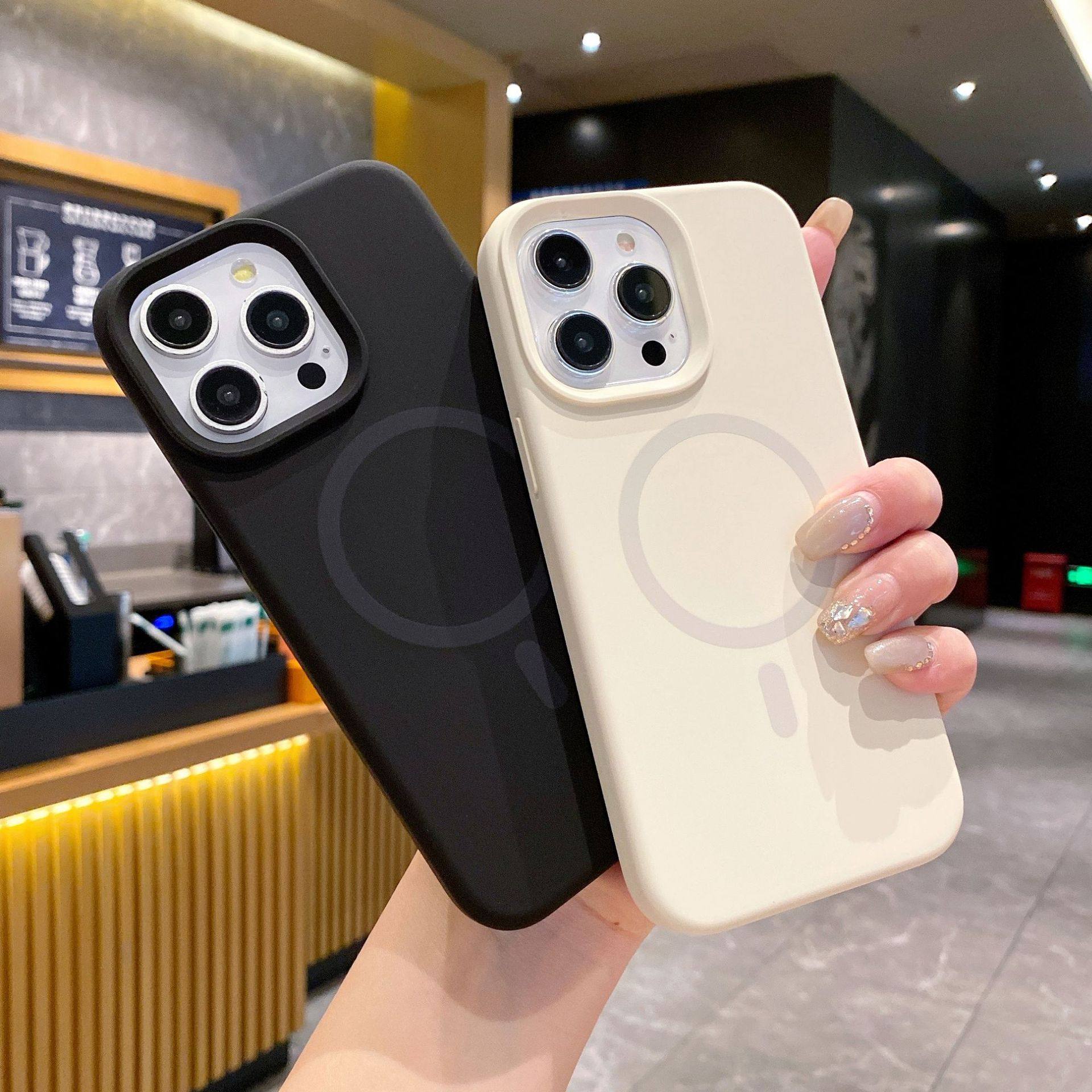 适用iPhone15ProMax液态硅胶清新手机壳强磁吸纯色手机保护套,3C数码配件,手机保护套/壳,淘宝优惠券,粉丝福利购,淘宝优惠卷