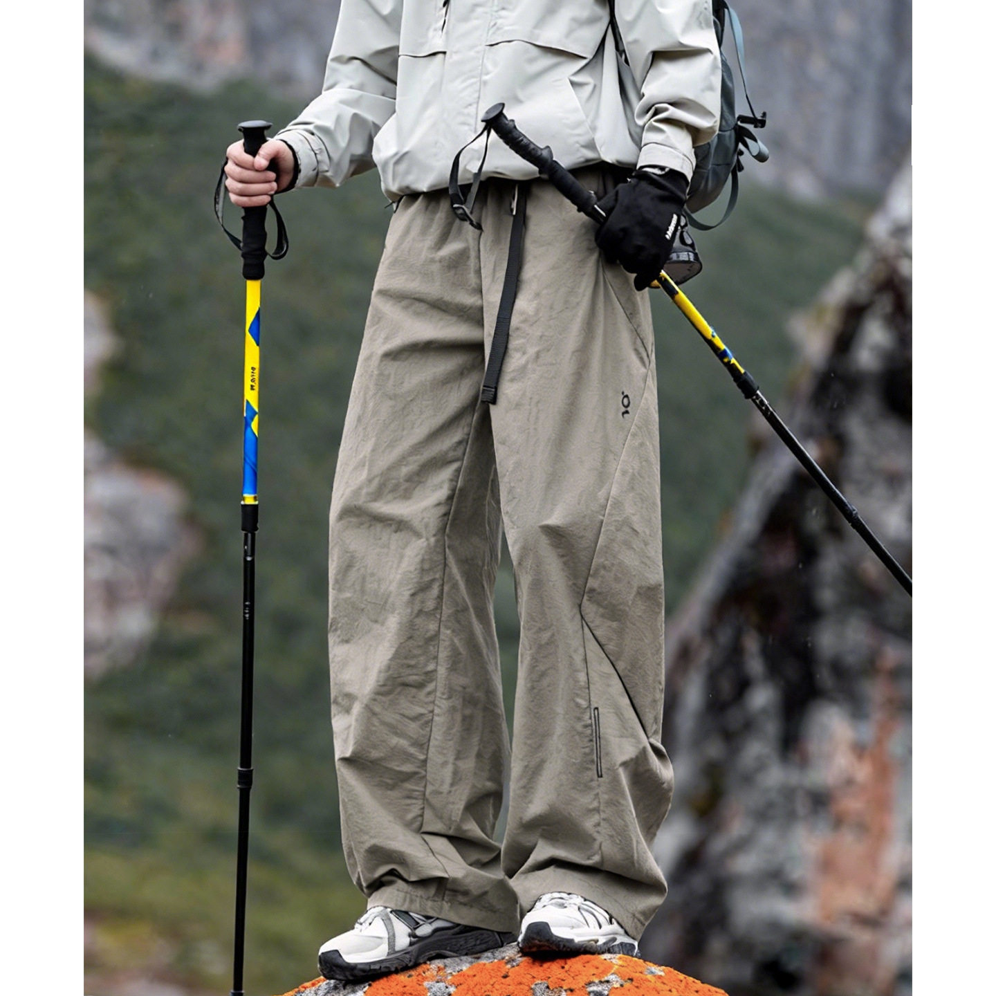 春季户外防泼水工装裤腰带可调廓形休闲长裤OK2559-P45控78，男装工装外套，电商A362