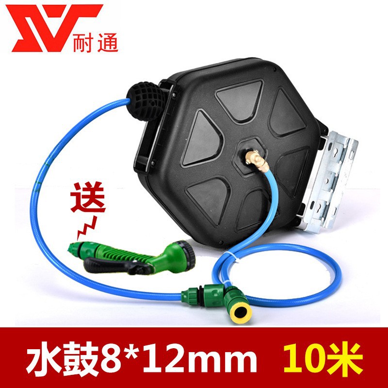 耐通六角卷管器  水鼓 自动伸缩回收绕管器绕线盘 8X12Pvc管