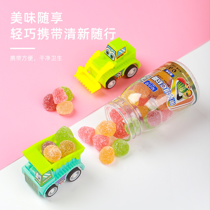 维C软糖水果味橡皮糖知合堂