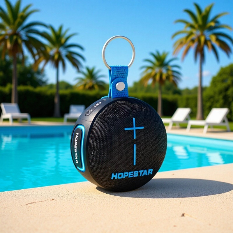HOPESTAR P92迷你便携无线蓝牙音箱户外防水运动插卡小音响clip5