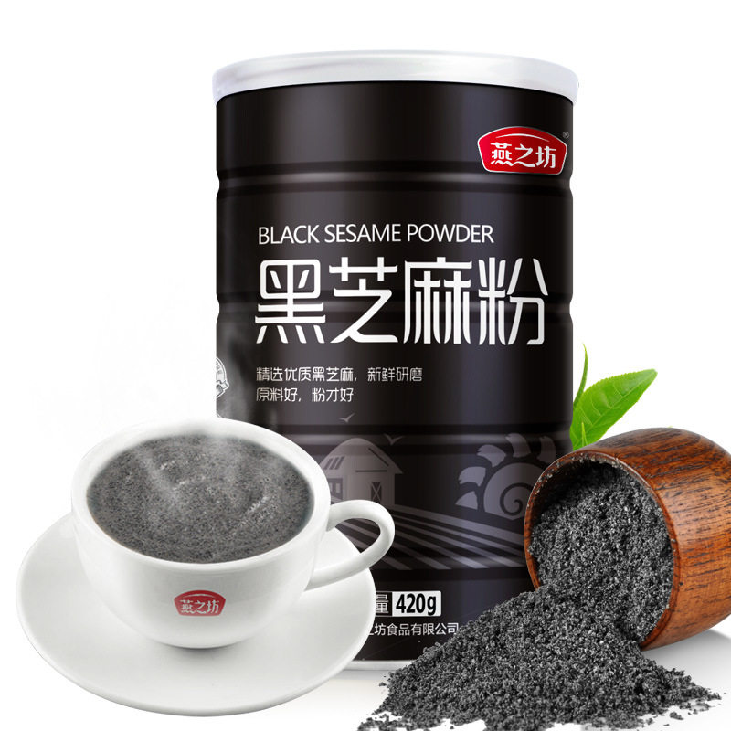 黑芝麻粉熟黑芝麻燕之坊图片
