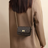 轻奢单肩包小包 女士时尚 金狐狸包包2025新款 女包斜挎包链条包秋季