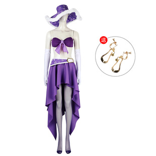 海贼王罗宾cosplay服装动画海贼王15周年罗宾cos服套装女裙子套装