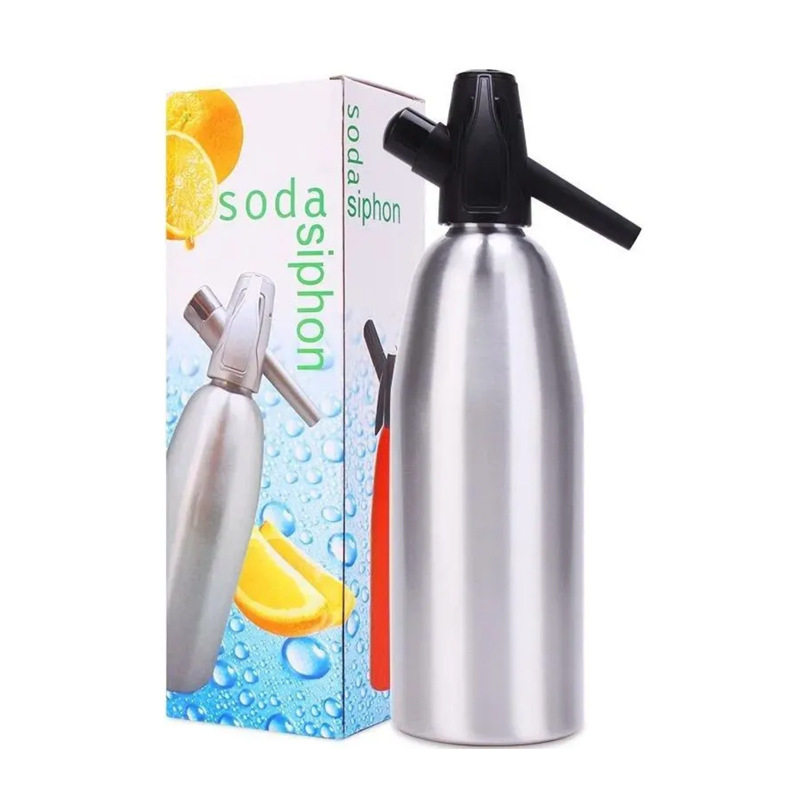 铝制苏打水机便携式气泡水机|自制碳酸饮料|商用家用1L无法空运