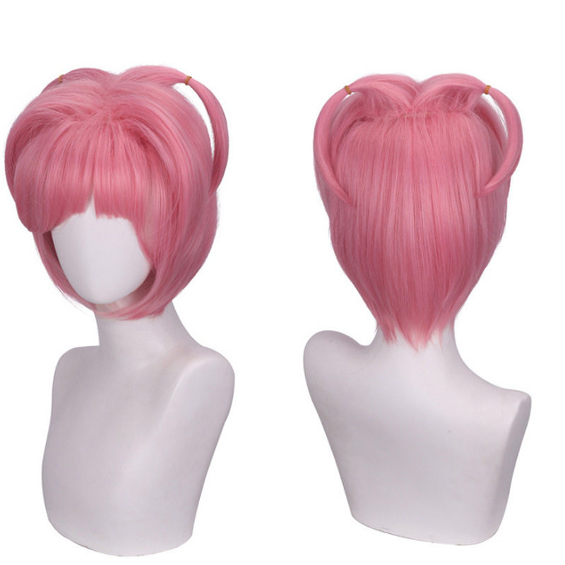 心跳心跳文学部 夏树Natsuki  cosplay假发 糖果双小辫子