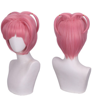 心跳心跳文学部 夏树Natsuki  cosplay假发 糖果双小辫子