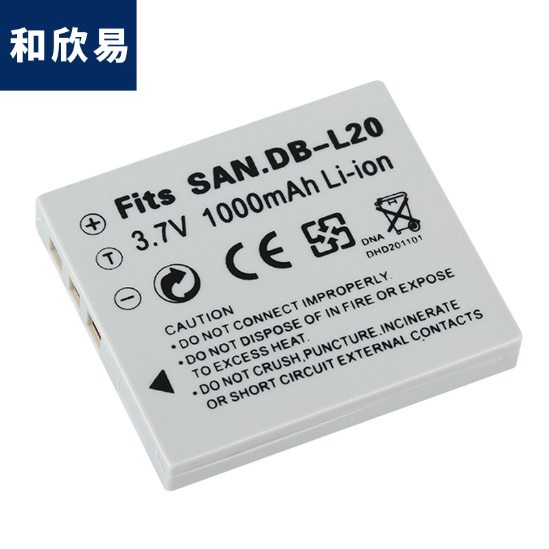 DB-L20相机电池适用三洋DMC-C1 CA65 E60 CG6 CA6 DMX-CA8 CG9