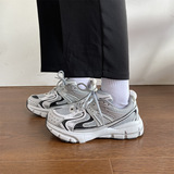 厚底老爹鞋新款潮百搭学生休闲复古情侣运动鞋XZ517-1XZ833P80，女鞋休闲鞋，星座517-1