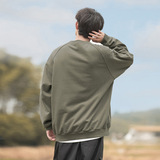 圆领卫衣秋冬新款美式字母绣花休闲帽衫外套L3895-P44控78，男装卫衣，电商A362