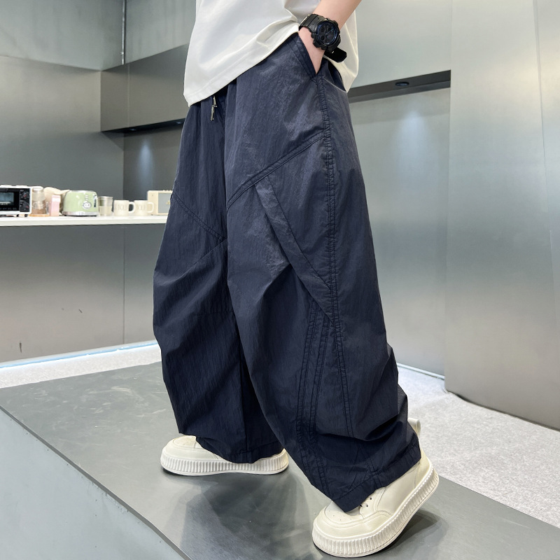 童夏装薄款裤子2025新款儿童夏季大童防蚊冰丝裤夏款休闲工装裤，商品下架区商品下架区，祺妙童装