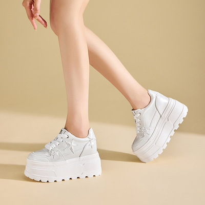6208-1厚底小白鞋松糕百搭