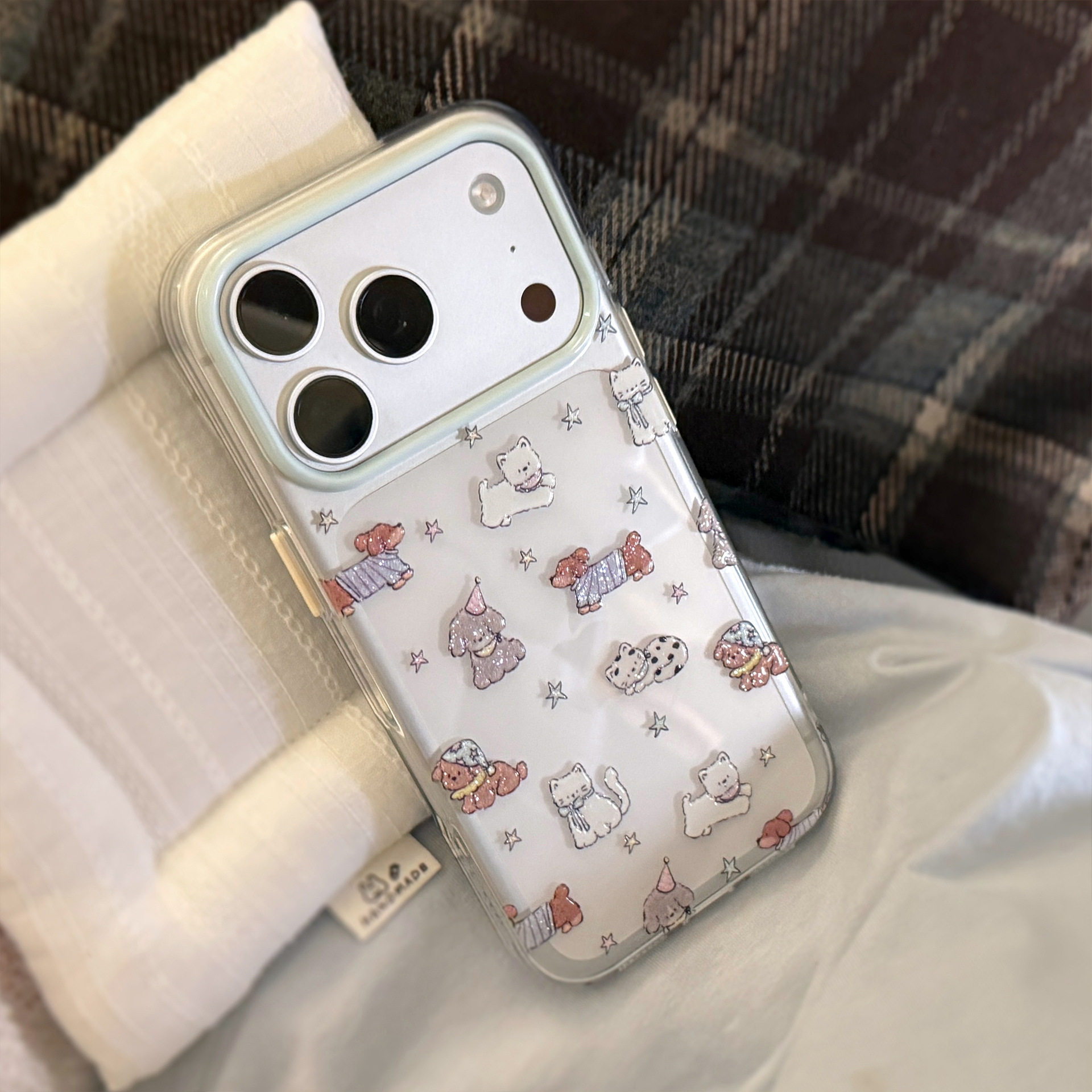 卡通iphone17pro可爱萌宠透明壳