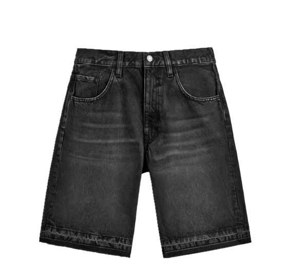 Za American-Style Washed Vintage Jeans for Men, Autumn High Street Cleanfit Straight-Leg Trendy Brand Pants, Trendy Casu foto 3