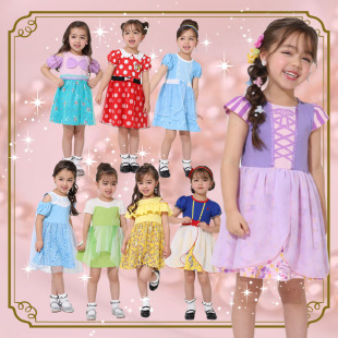 夏季 女童公主裙纯棉a类卡通动漫纱幔连衣裙女裙子儿童节演出服