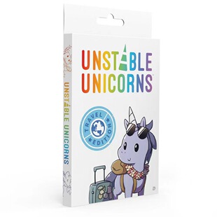 英文版unstable unicorns愤怒的独角兽桌游 纸牌聚会桌游卡牌玩具