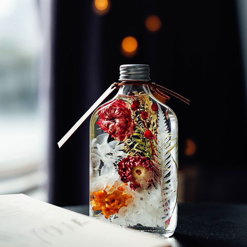 干花永生花浮游花植物标本摆件女生生日小众又级疗愈小物