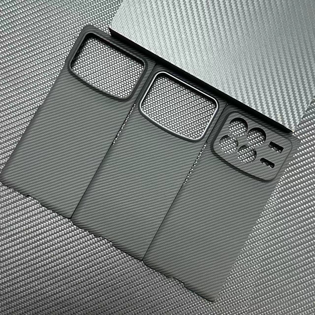 凯夫拉适用小米mixfold4超薄手机壳小米MixFold4芳纶纤维材质硬壳