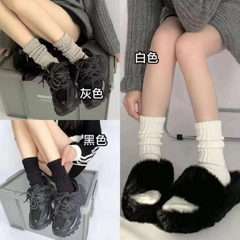 秋冬款袜子女中筒袜ins潮百搭中筒袜