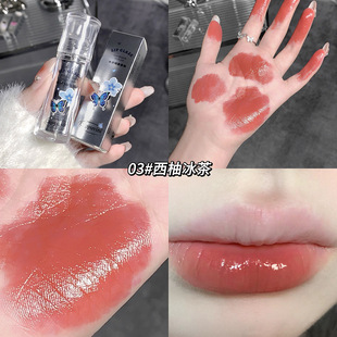 水光镜面唇釉 时髦感银粉蝴蝶 水润嘟嘟玻璃唇自然持久防水不沾杯
