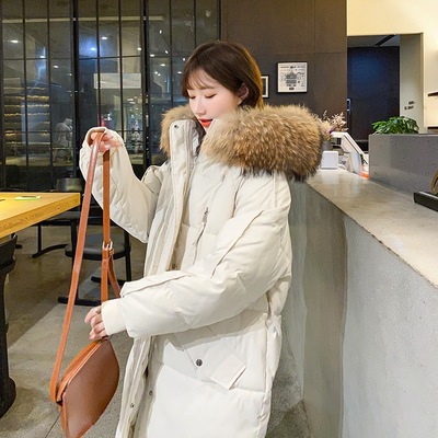 2025年新款羽绒棉服女冬韩版中长款大码面包服宽松棉衣加厚棉袄潮