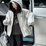 女童2025秋冬新款加厚星空呢两面可穿实用夹克外套户外加厚冲锋衣，童装外套，祺儿童装