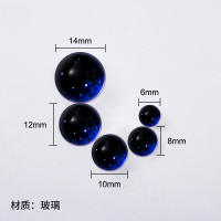 Glass three-dimensional glittering crystal eyes, dreamy eyes, plush diy toy accessories, eyeballs, animal simulation eyes thumbnail 7