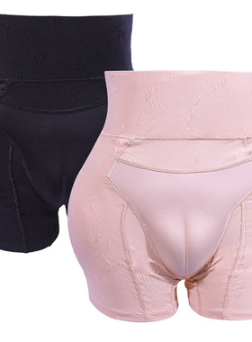 伪娘隐藏下体内裤丰臀丰跨裤收腰收腹扮女装大佬裤士变装丰满内衣